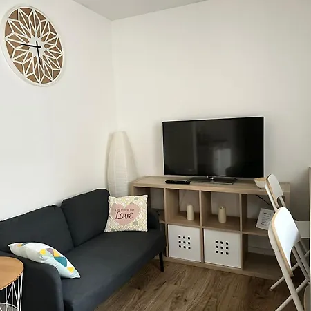 Cosy Avec Terrasse, Centre Pour Professionnels Et Courts Séjours Appartement Reims