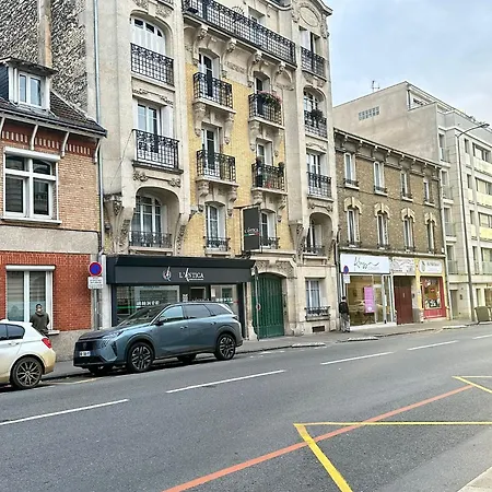Cosy Avec Terrasse, Centre Pour Professionnels Et Courts Séjours Reims