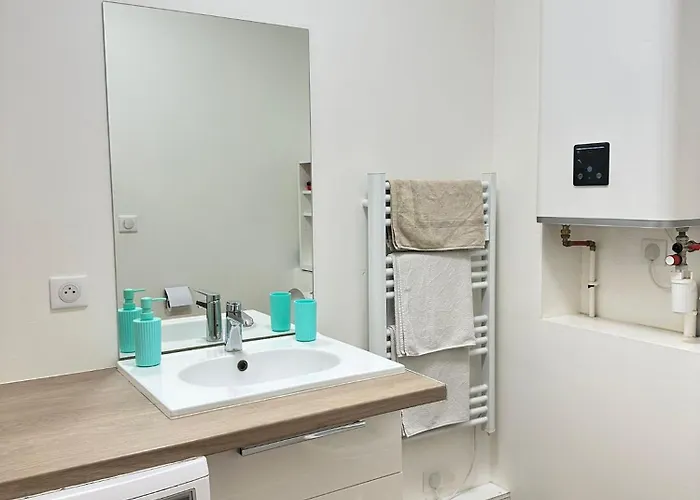 Cosy Avec Terrasse, Centre Pour Professionnels Et Courts Séjours Appartamento Reims